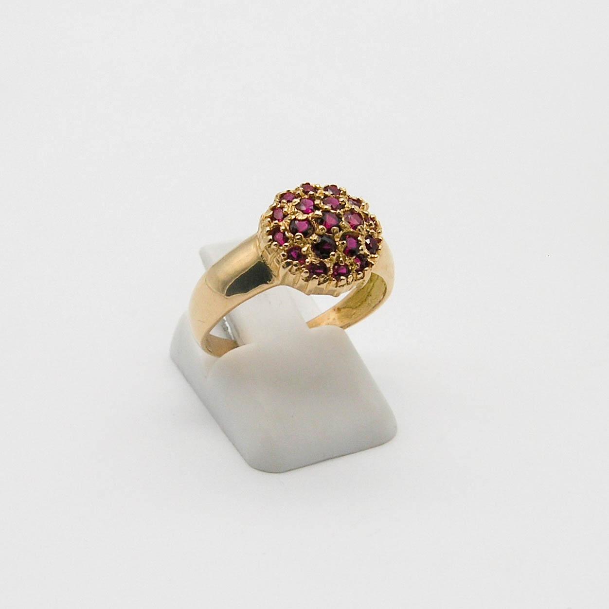 ANILLO FRUTILLA RUBI /O.ROJO